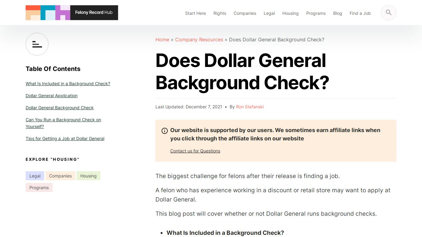 Does Dollar General Background Check? | Felony Record Hub